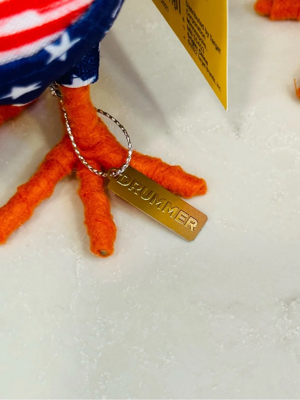 NWT Target 2022 Sun Squad Americana Summer Birds - Set of 2 - Drummer & Star